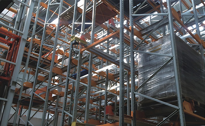 子母车穿梭立体库